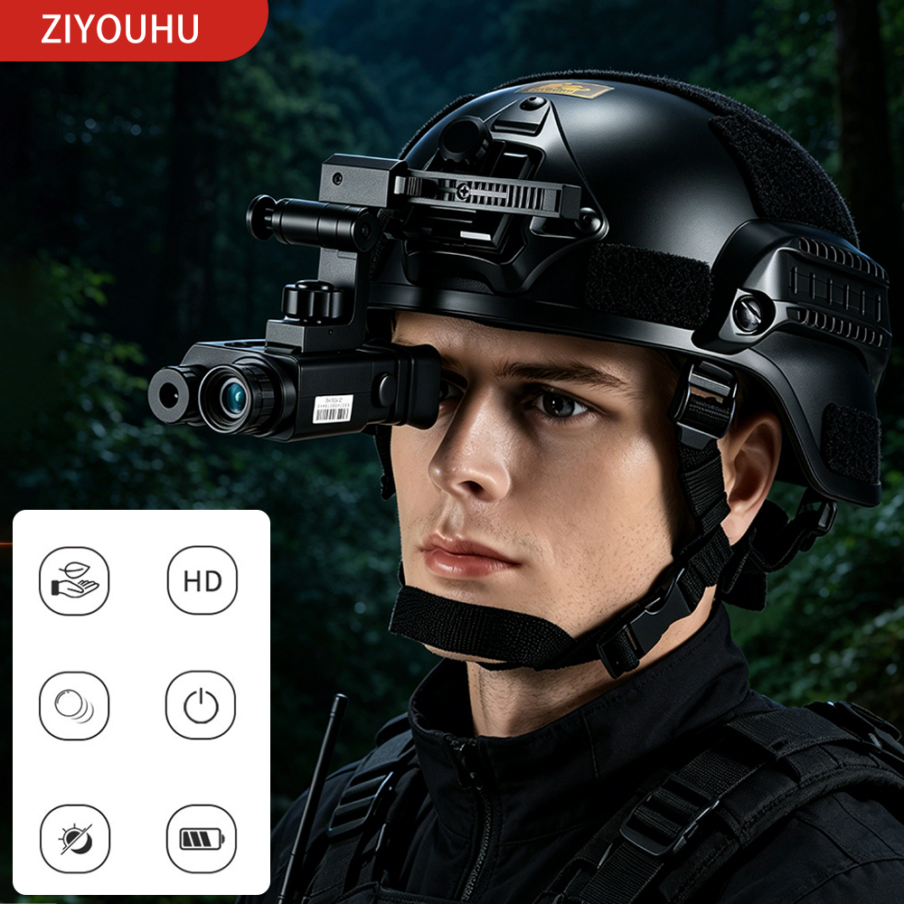 Monocular Night Vision - ZYH2091 Helmet-Mounted Digital Night Vision Monocular