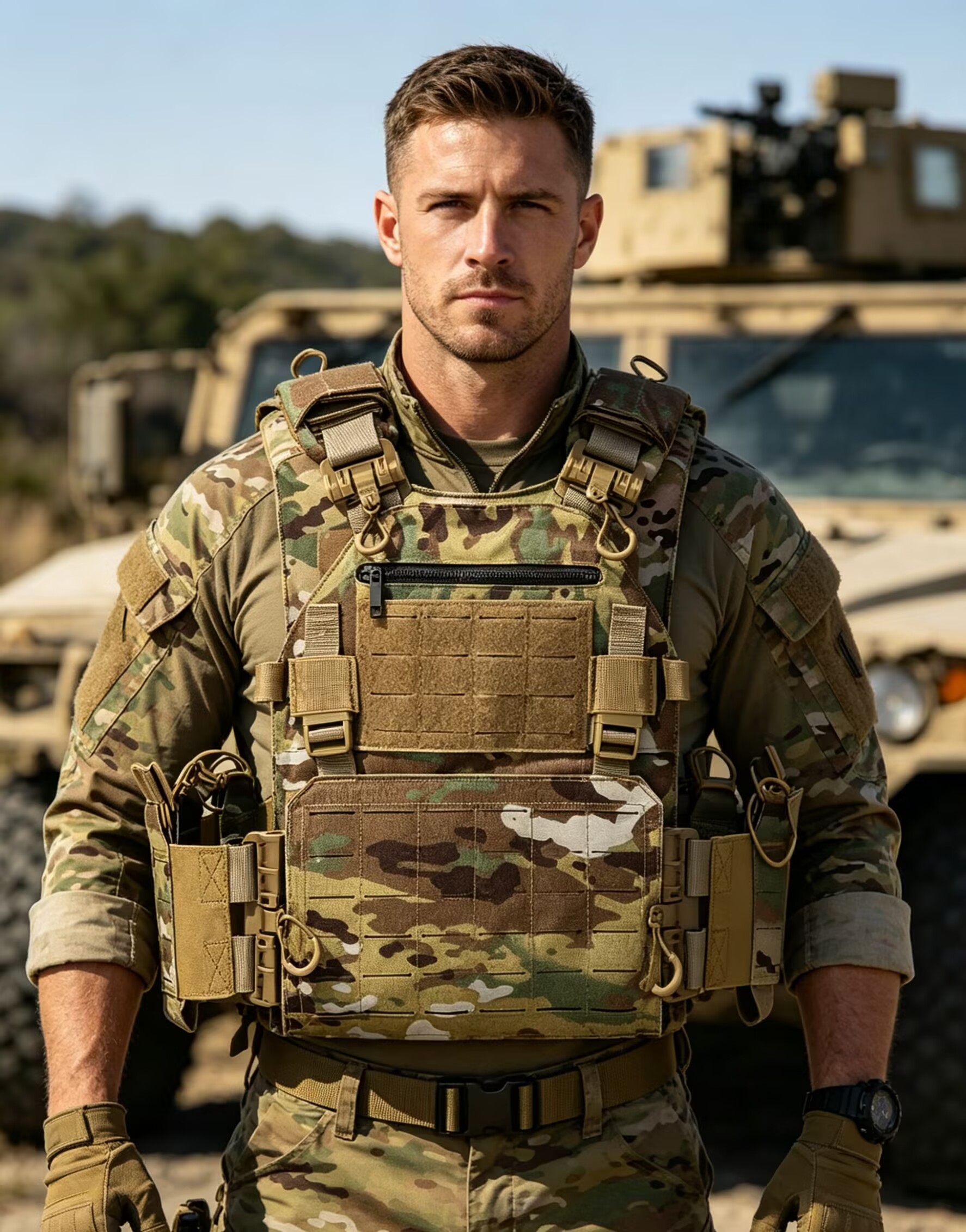 Hunting Outdoor Game - Tactical Vest Outdoor Hunting Molle Plate