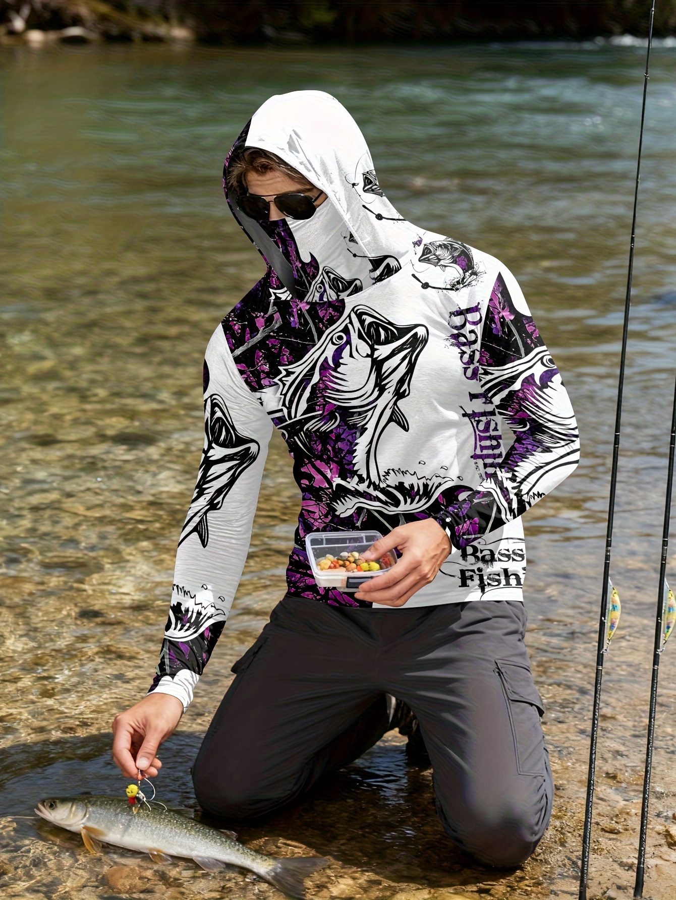 Fishing hooded sweatshirt for  - Hunting & Outdoor Supplies Carterton Reviews recensie en prijs