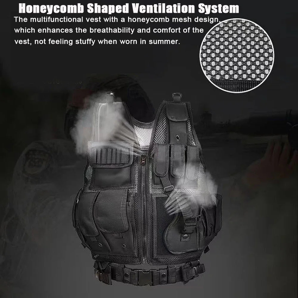 Adjustable Molle Tactical Vest - Hunting Outdoor Game recensie en prijs
