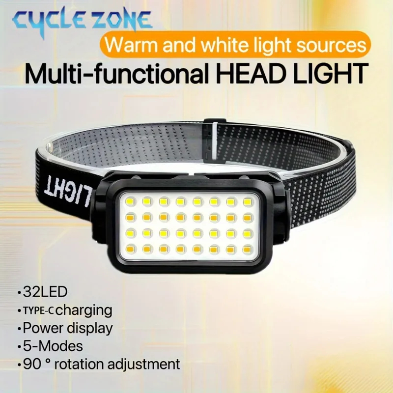 Rechargeable Headlamp with 32  - Outdoor Hunting Supplies Inc recensie en prijs