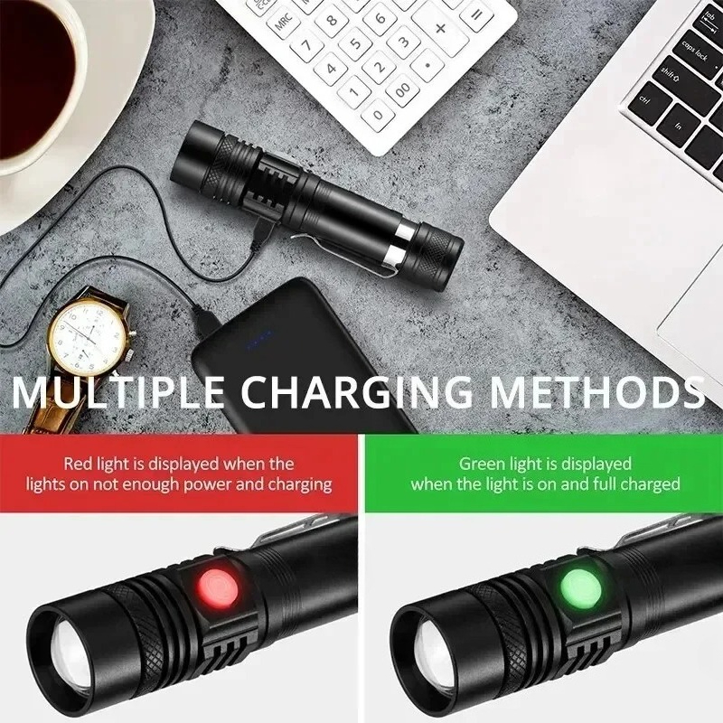Rechargeable T6 Handheld Flash - Hunting Outdoor recensie en prijs
