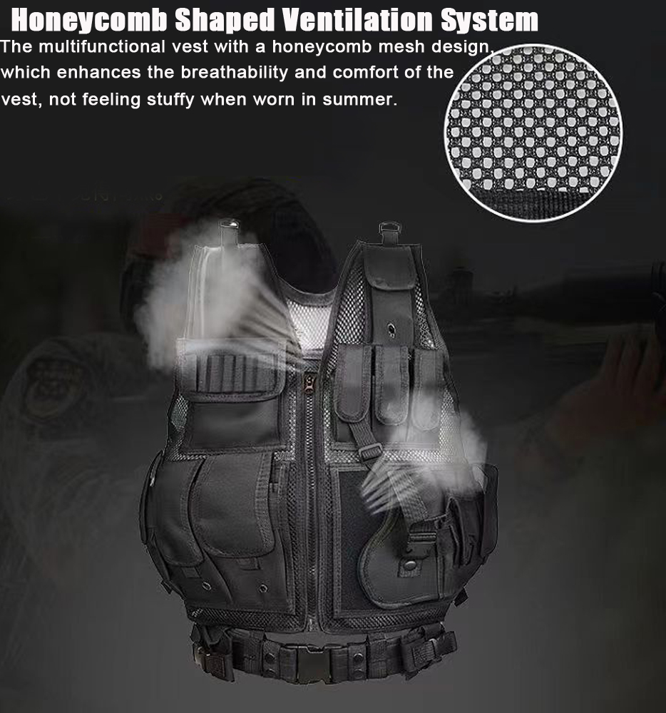 Adjustable Molle Tactical Vest - Hunting Outdoor Game recensie en prijs