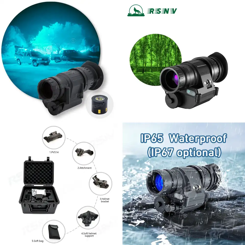 RSNV PVS14 Ready to Use Head M - Monocular Night Vision recensie en prijs