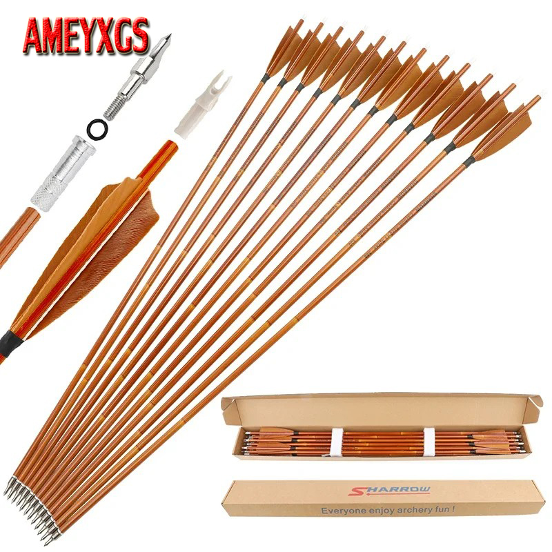 6/12pcs Mixed Carbon Arrows SP - Arrow Carbon Shaft recensie en prijs