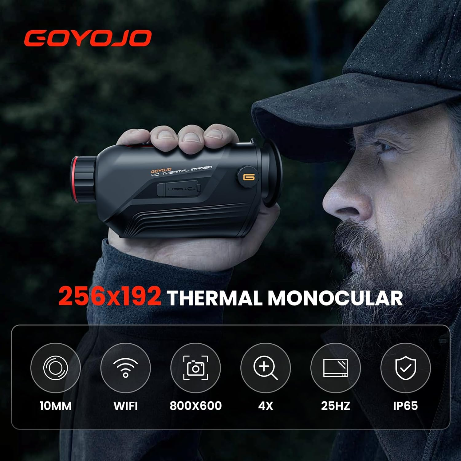 GOYOJO G210 G215 Thermal Monoc - Monocular Night Vision recensie en prijs