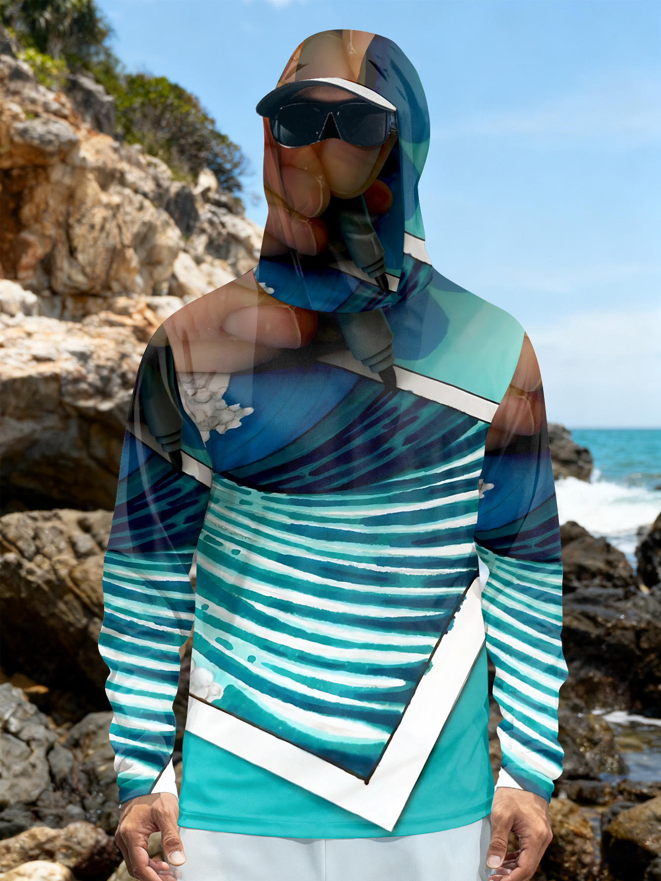 Fishing hooded sweatshirt men' - Hunting Outdoor recensie en prijs