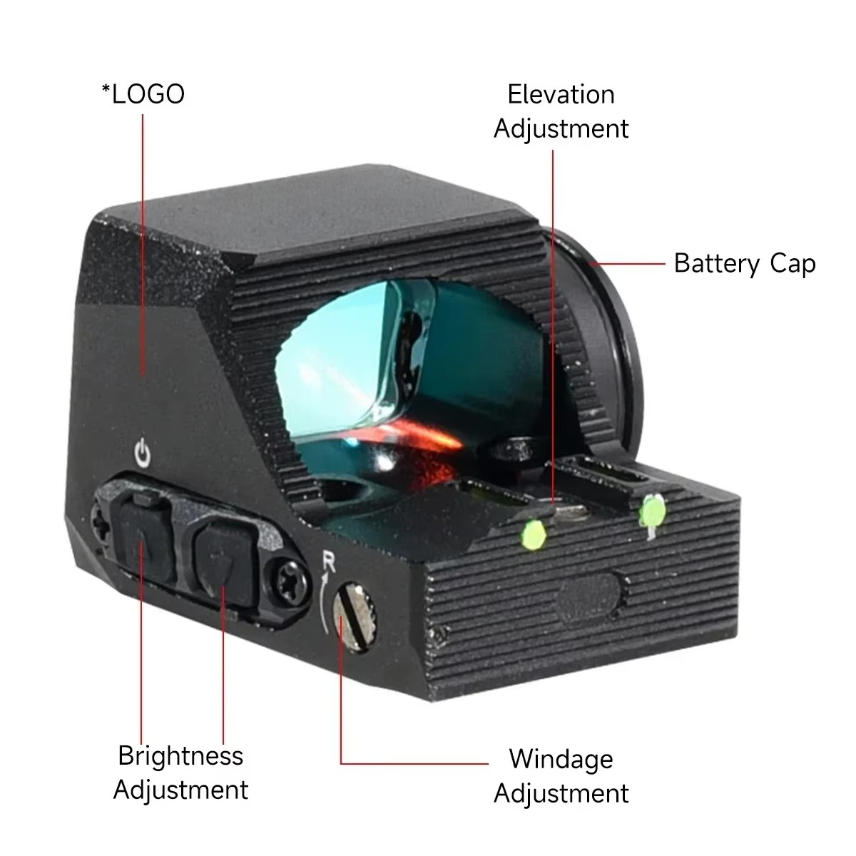 R-X Red Dot Sight 1x24mm RM Fo - Outdoor Hunting Range recensie en prijs
