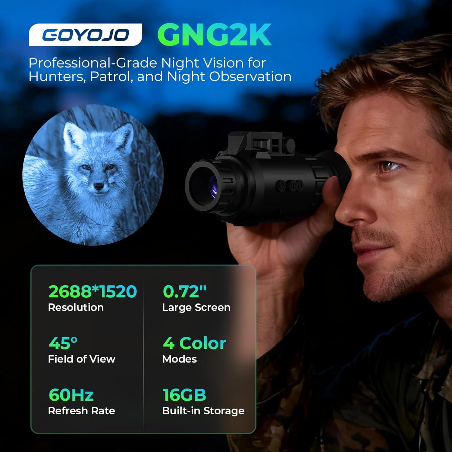 GNG2K Digital Night Vision Mon - Monocular Night Vision recensie en prijs