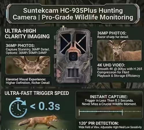 Outdoor 4G Built-in SIM Card 3 - Hunting And Outdoor Shows recensie en prijs