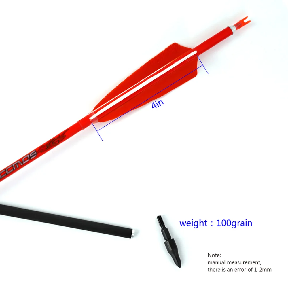 6pc/12pc/24pcs ID6.2mm Pure Ca - Arrow Carbon Shaft recensie en prijs