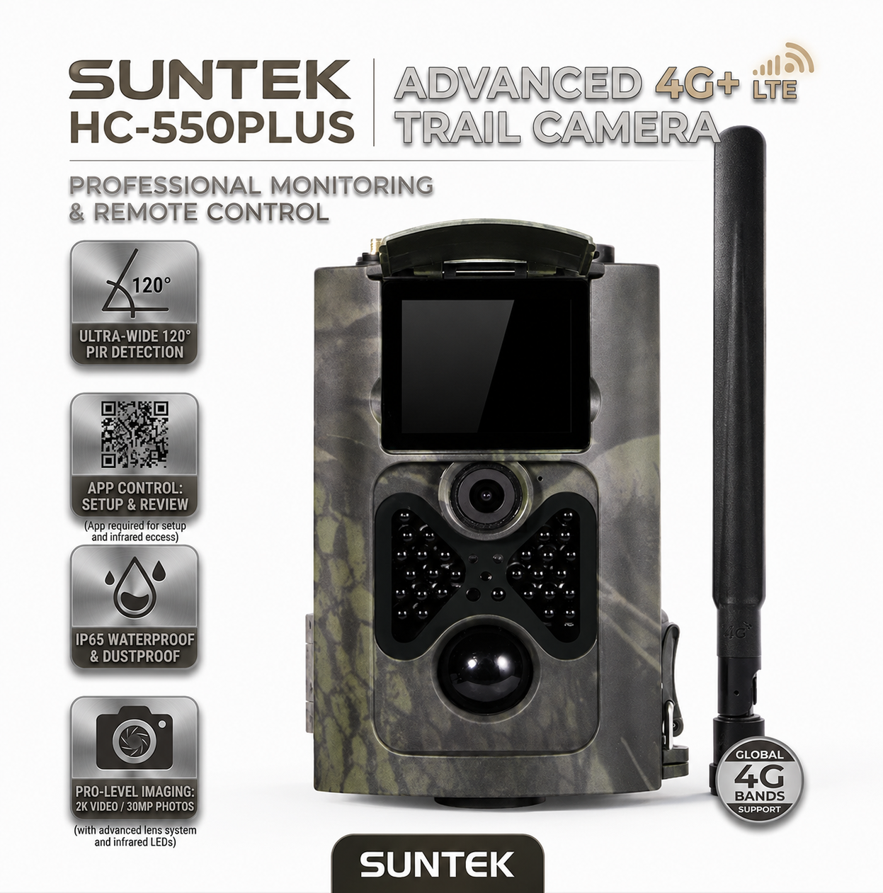 Outdoor 4G 30MP Infrared 2K Li - Hunting And Outdoor Shows recensie en prijs