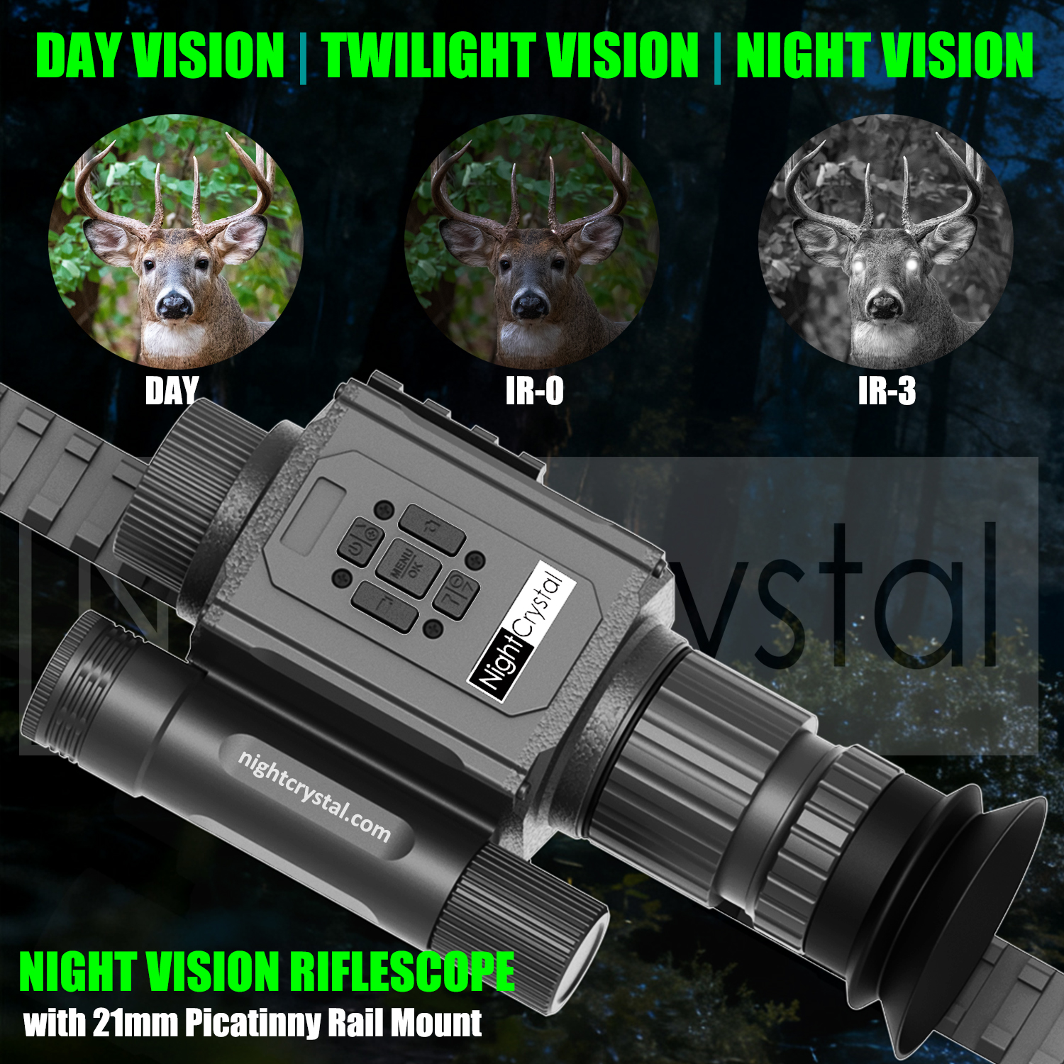 Megaorei NK008 Plus NightCryst - Monocular Night Vision recensie en prijs