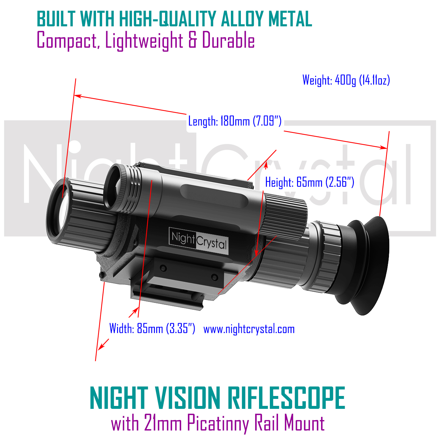Megaorei NK008 Plus NightCryst - Monocular Night Vision recensie en prijs