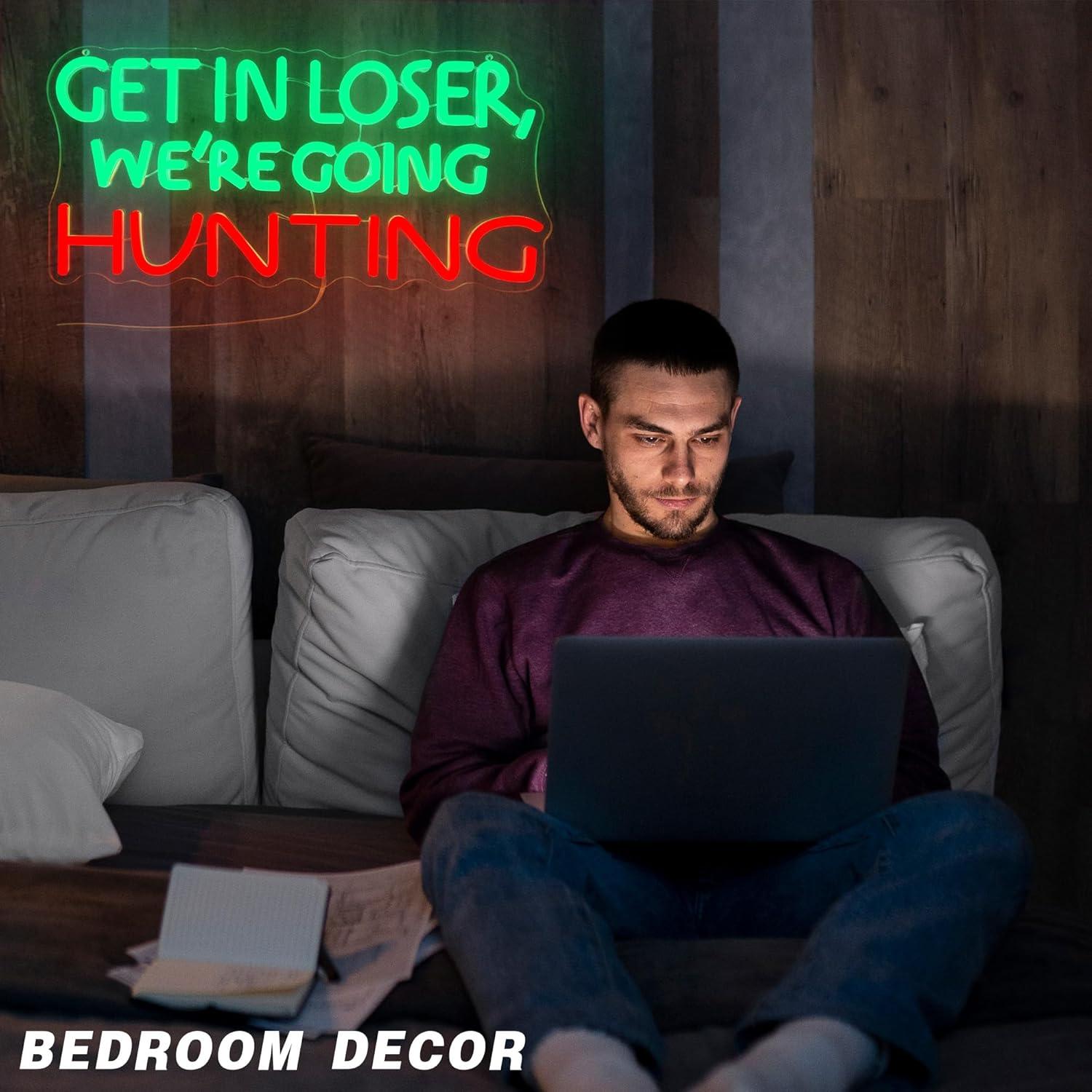 Funny Hunting Neon Sign LED Li - Hunting Outdoor recensie en prijs