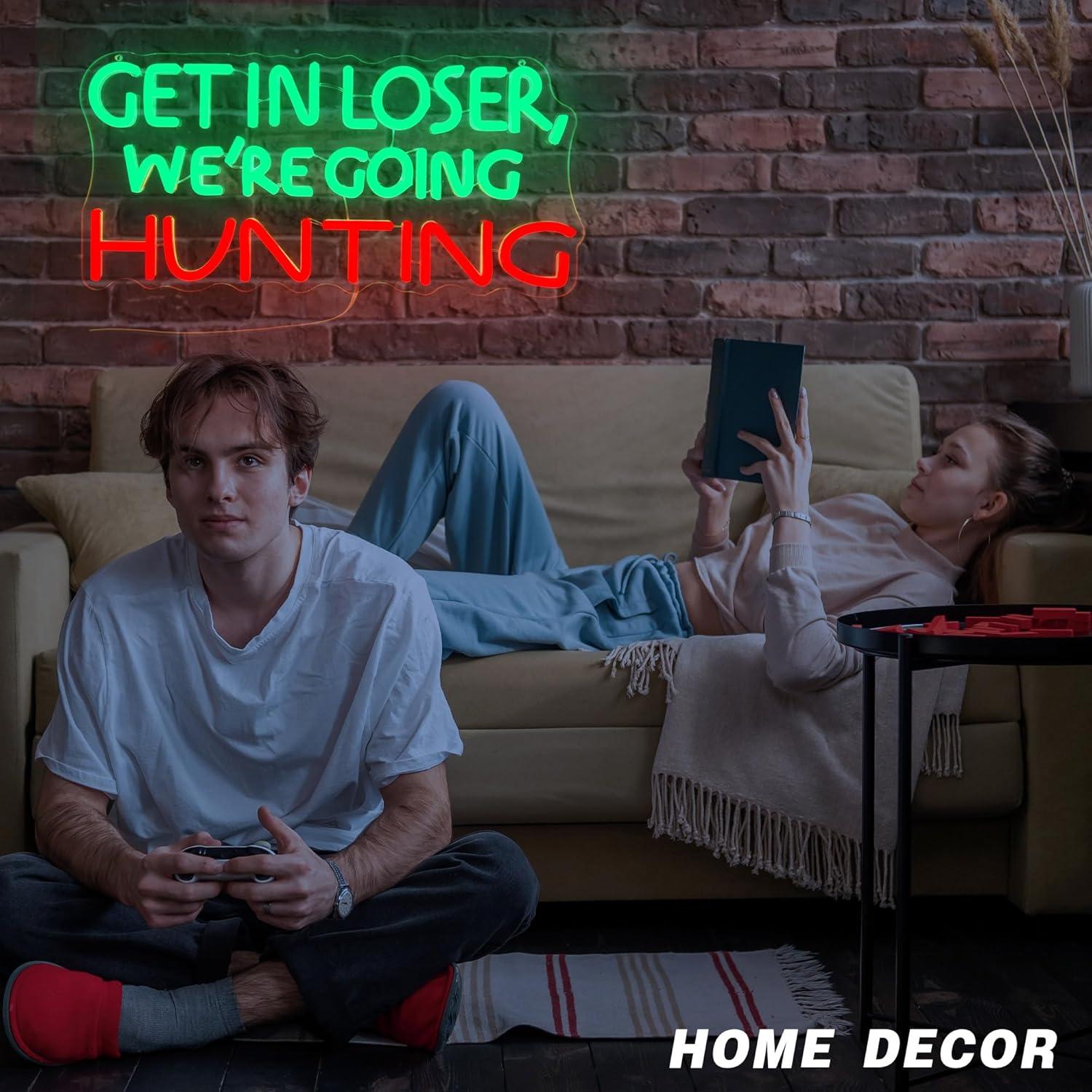 Funny Hunting Neon Sign LED Li - Hunting Outdoor recensie en prijs