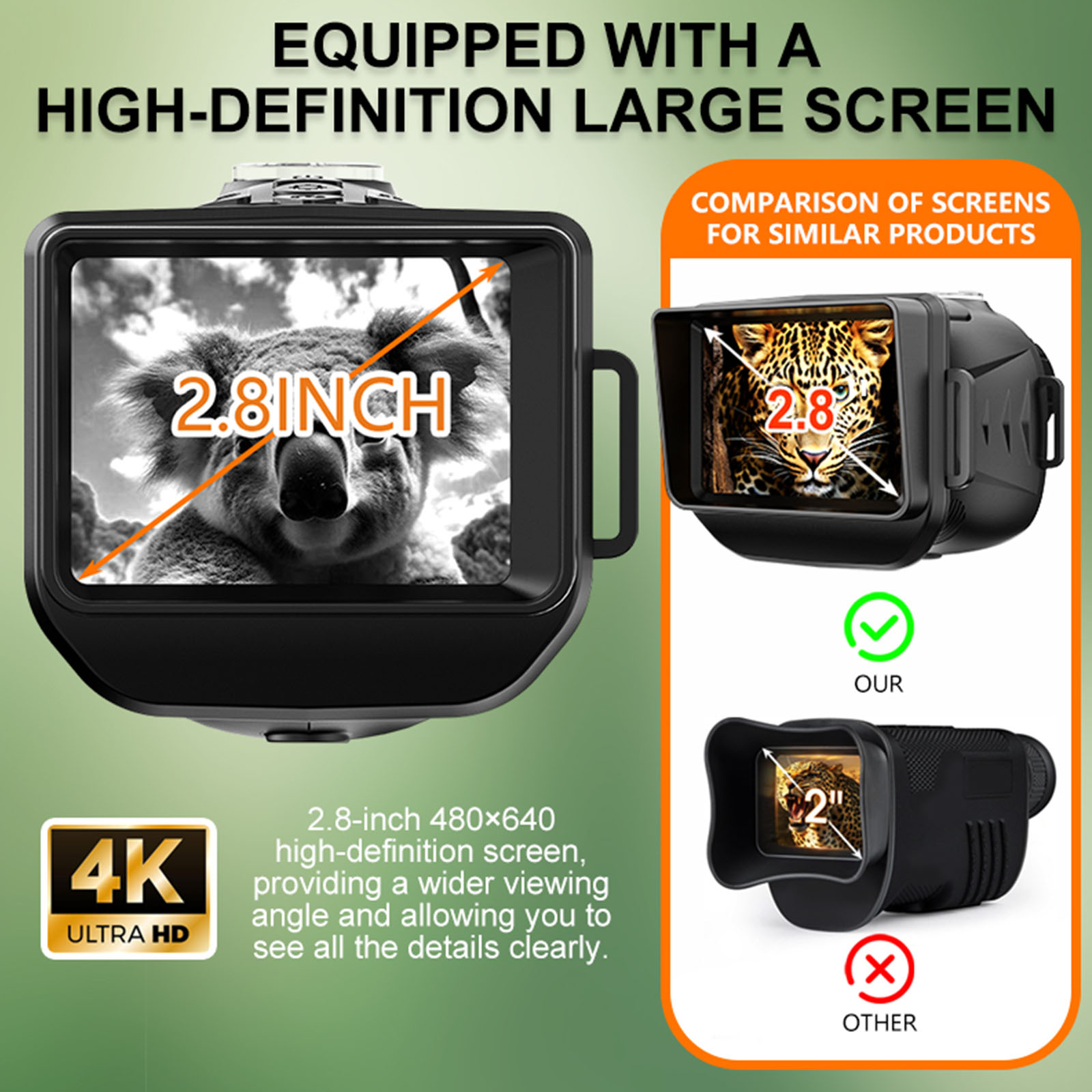 4K Infrared Night Visions Devi - Monocular Night Vision recensie en prijs