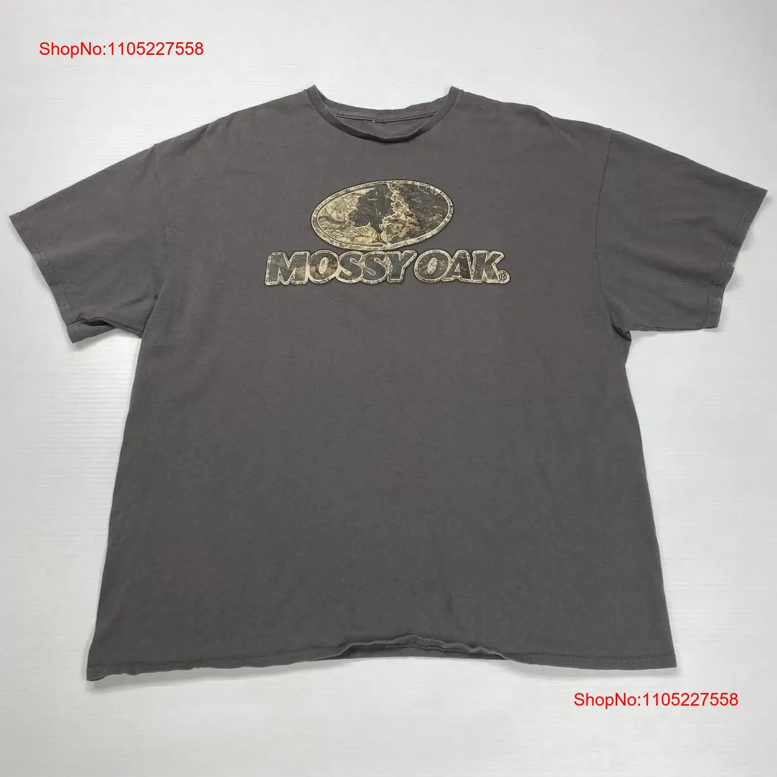 Mossy Oak Mens T Shirt M Gray  - Outdoor Hunting Logo recensie en prijs