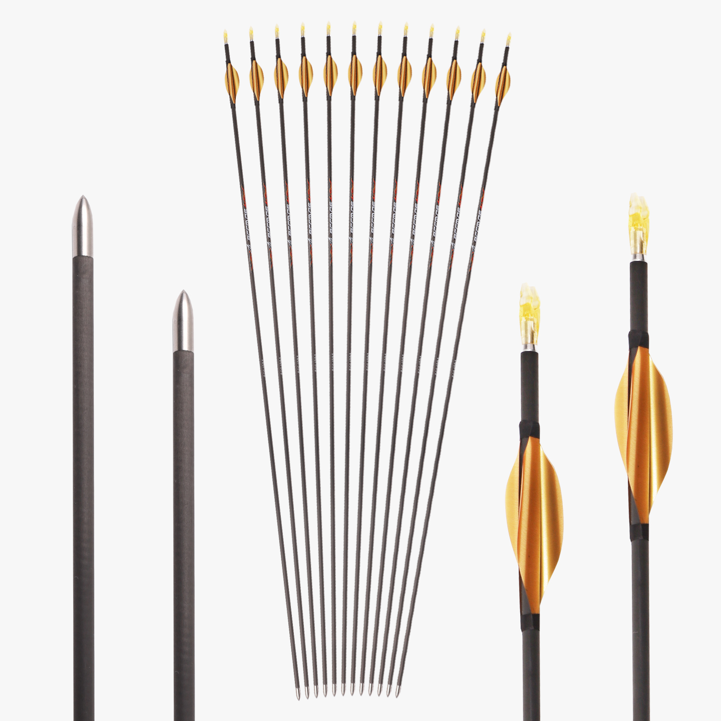 ID 4.2 mm Straightness 0.003 P - Arrow Carbon Shaft recensie en prijs