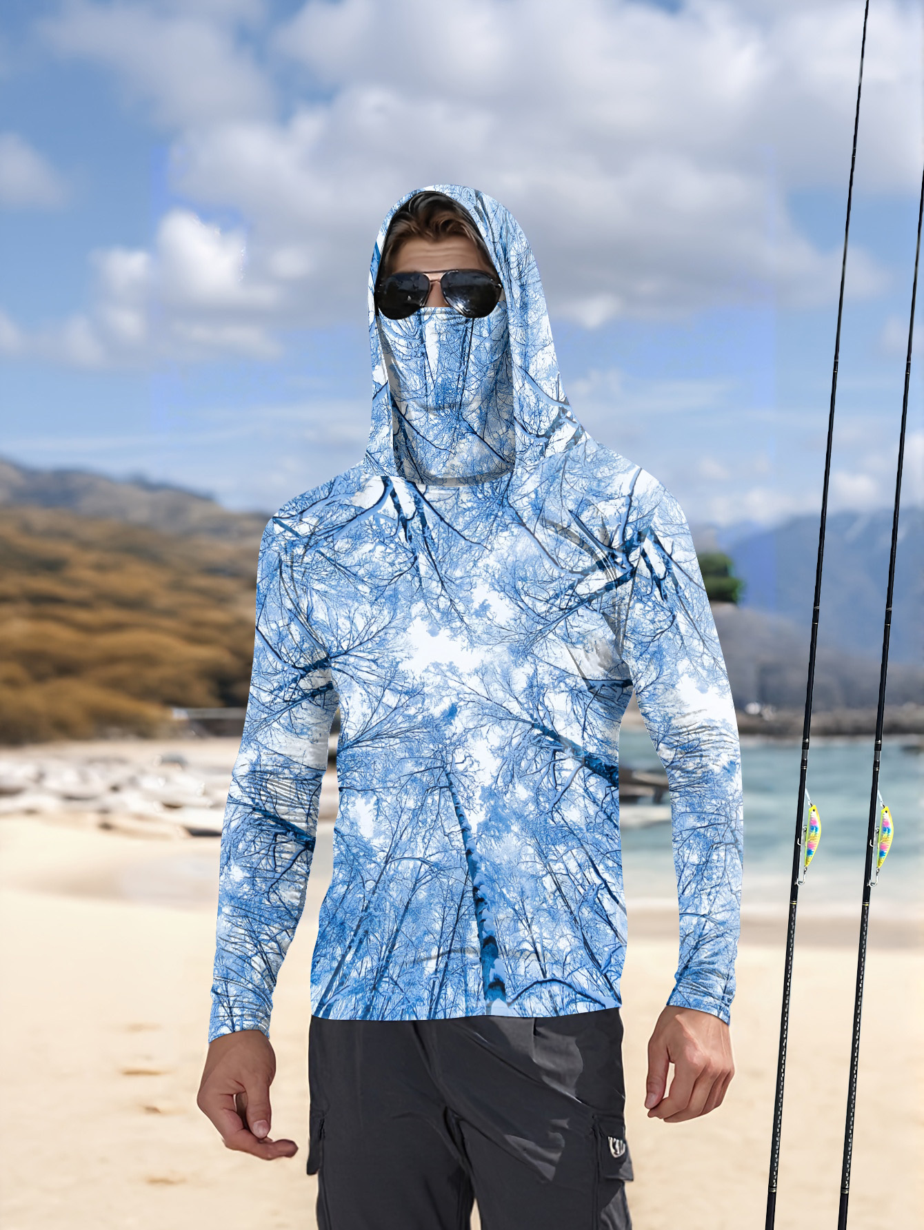 Fishing hooded sweatshirt men' - Hunting & Outdoor Supplies Carterton Reviews recensie en prijs