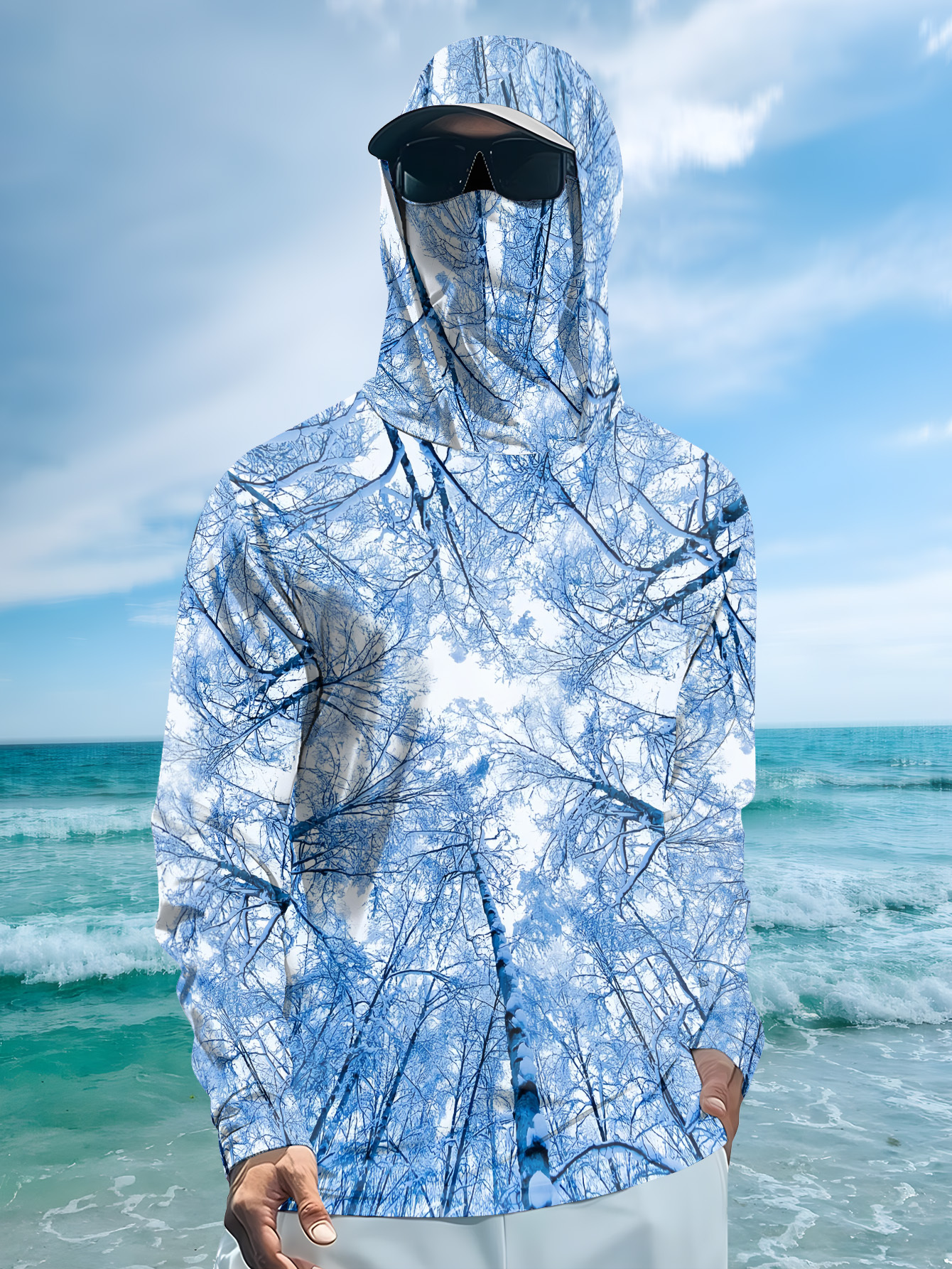 Fishing hooded sweatshirt men' - Hunting & Outdoor Supplies Carterton Reviews recensie en prijs