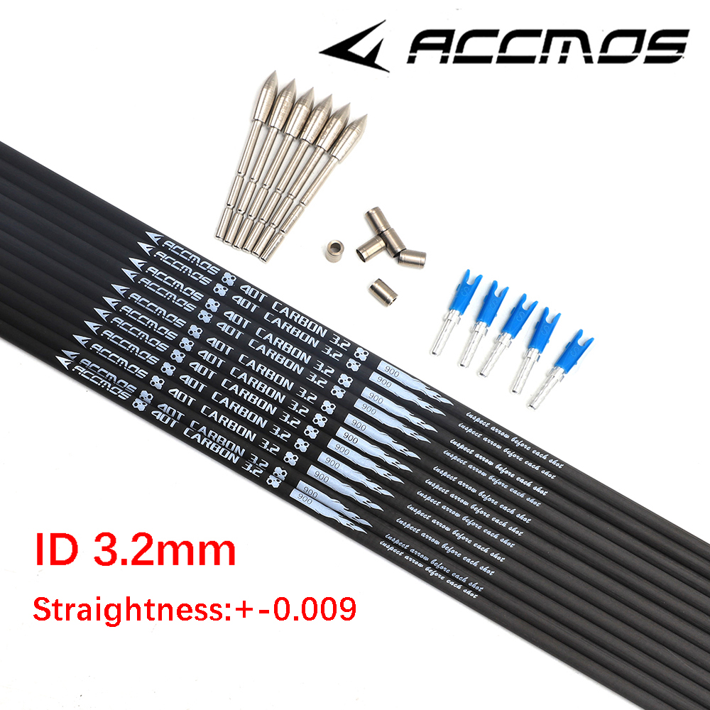 ID 3.2mm 40T Carbon Arrow Shaf - Arrow Carbon Shaft recensie en prijs