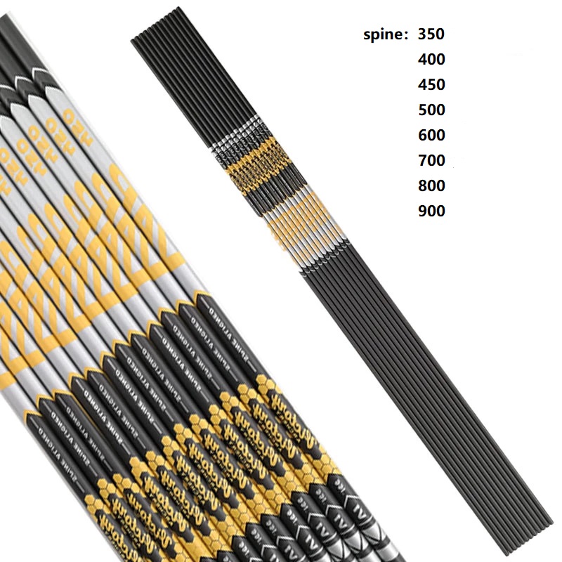 12PCS V1  Spine 350 400 450 50 - Arrow Carbon Shaft recensie en prijs