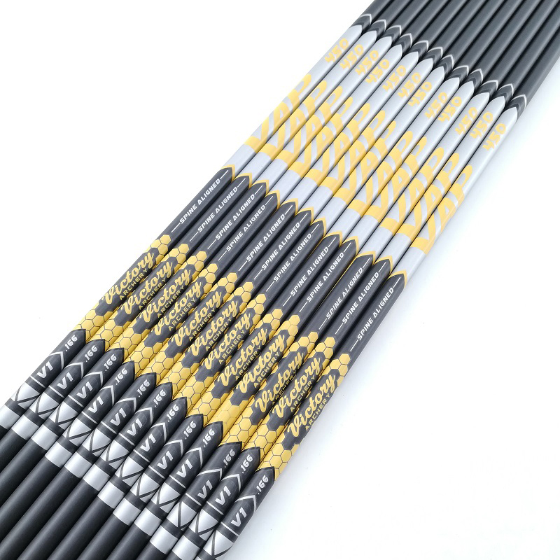 12PCS V1  Spine 350 400 450 50 - Arrow Carbon Shaft recensie en prijs
