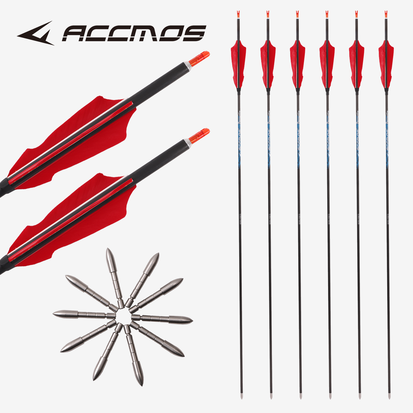 6/12/18pcs ID4.2mm Pure Carbon - Arrow Carbon Shaft recensie en prijs